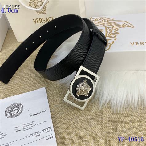 replica versace belt aaa|certified versace belt.